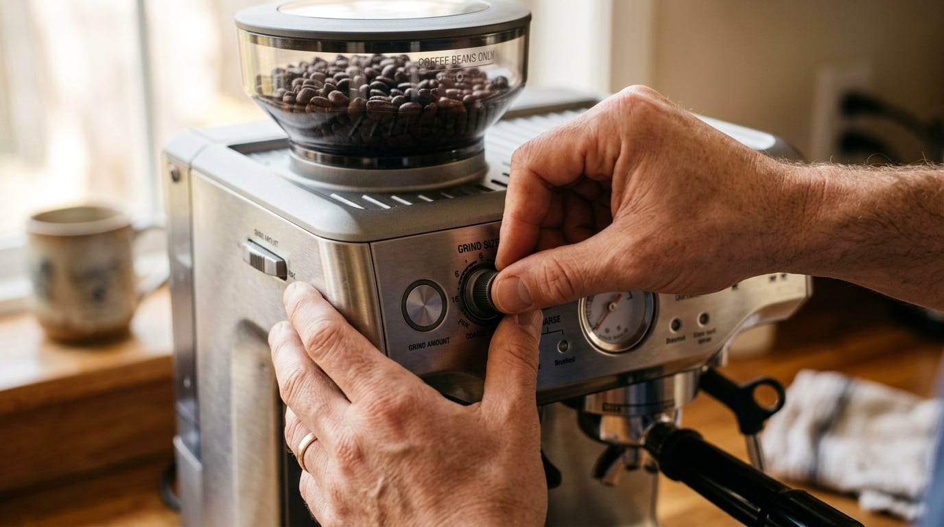 How to Dial In Your Coffee Grinder: One Rule, Clear Steps
