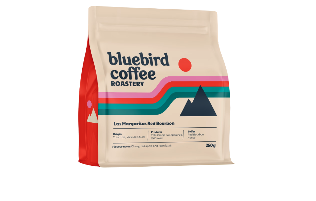 Bluebird Coffee Roastery Las Margaritas Red Bourbon